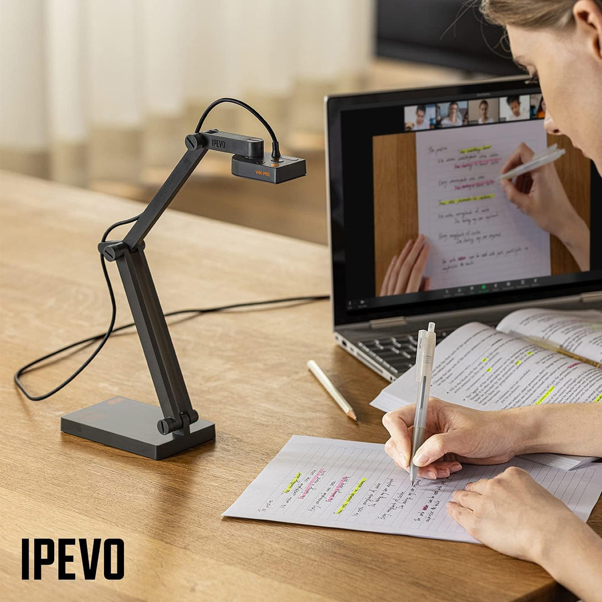 Ultra HD USB Document Camera with Mic I398