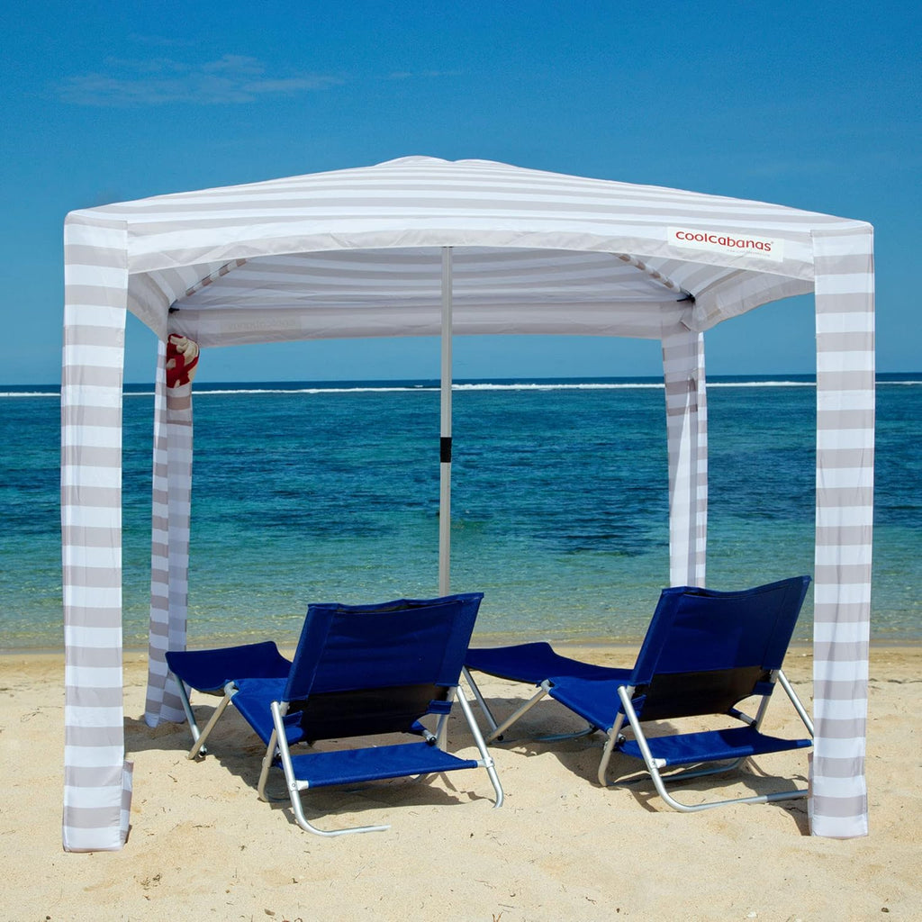 Beach Canopy Sun Shade Tent 8' x 8' UPF 50+ Q73904