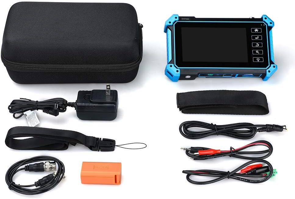 5 in 1 CCTV Tester Camera Tester IP Coaxial High-Definition POE HDMI Input E5054
