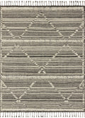 Ivory Charcoal Rug F393