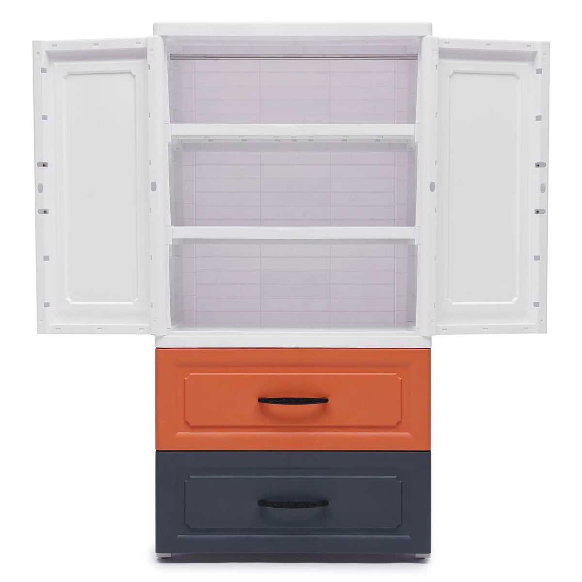 Plastic Drawers Dresser on Wheels H331245