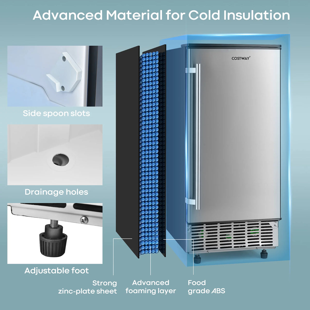 Built-in Ice Maker 80lbs/Day I375165