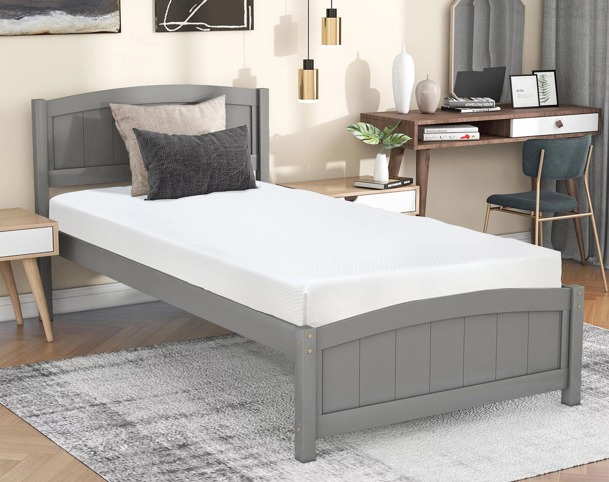 6 Inch King Size Medium Firm Memory Foam Mattress U9045