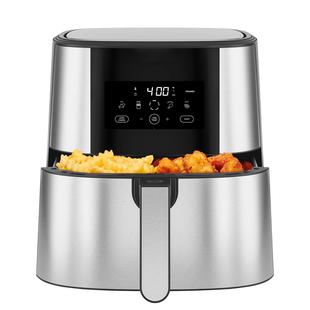 8 Qt Nonstick Stainless Steel Air Fryer V6425