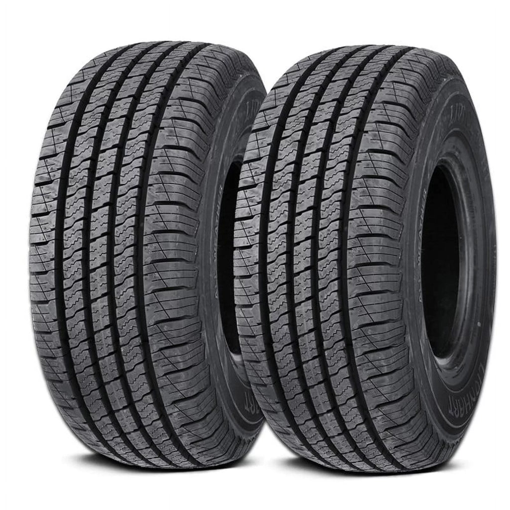 Pair of 2 265/70R17 10-Ply All Season Highway Tires C606