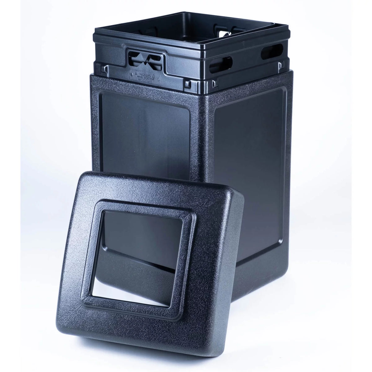 38 gal. Square Commercial Trash Can A799
