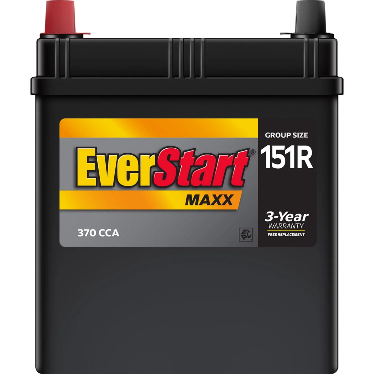Lead Acid Automotive Battery Group Size 151R 12 Volt 370 CCA Y444
