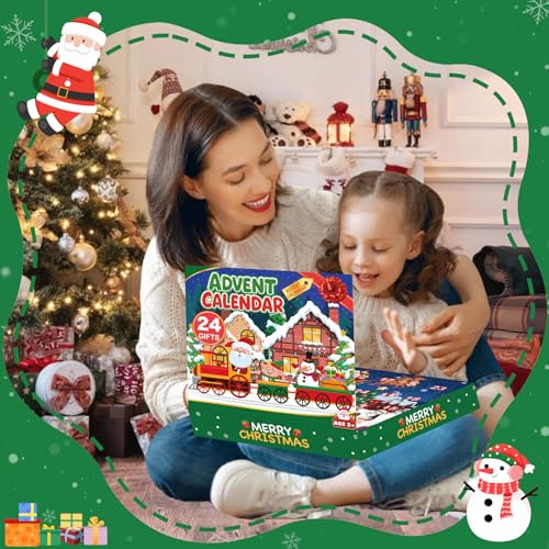 Christmas Advent Calendar 24 Days Countdown Squishy Toys R554155