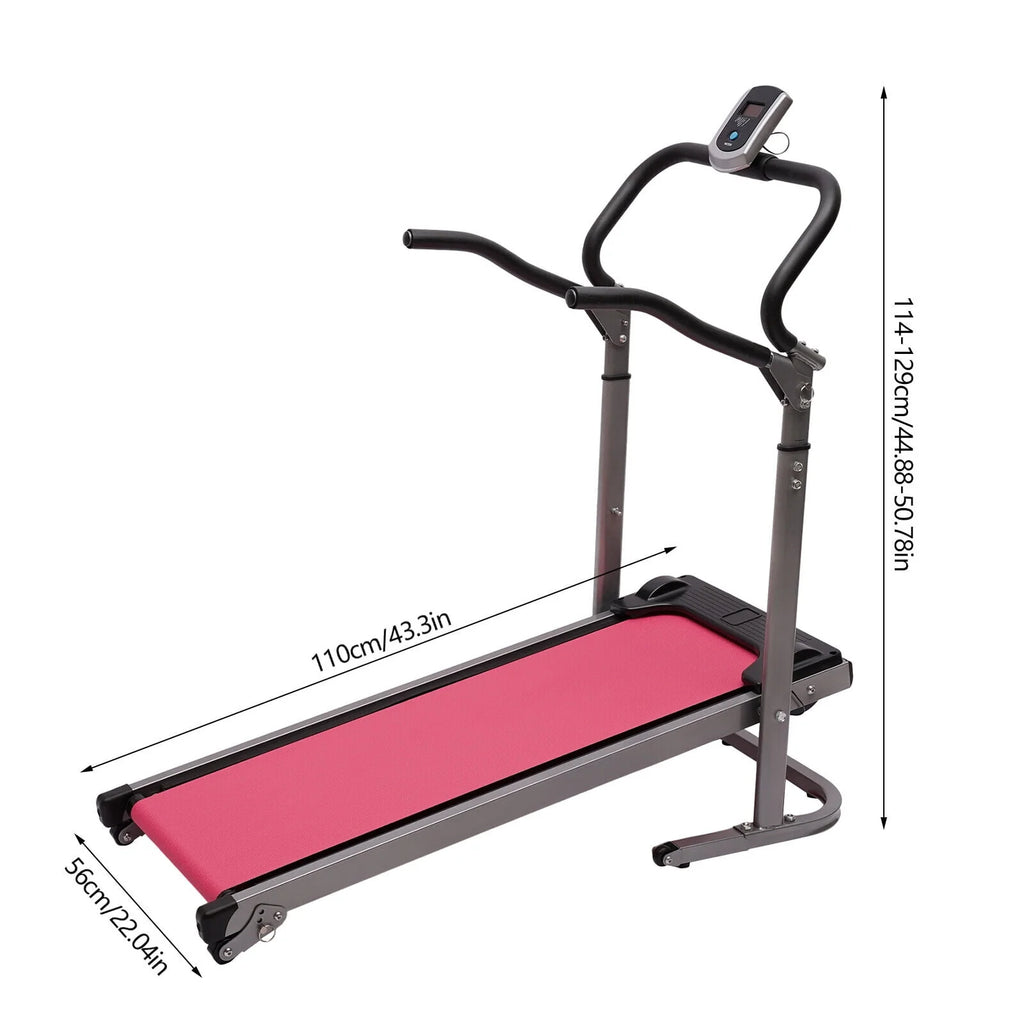 Folding Treadmill with LED Monitor J978387