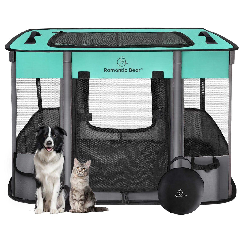 Foldable Dog Playpen D830