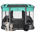 Foldable Dog Playpen D830