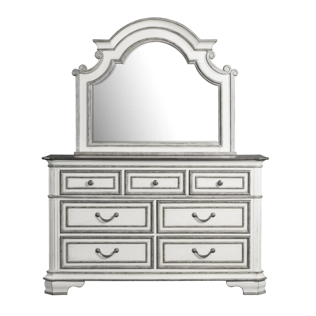 7-Drawer Dresser with Mirror Set R457762