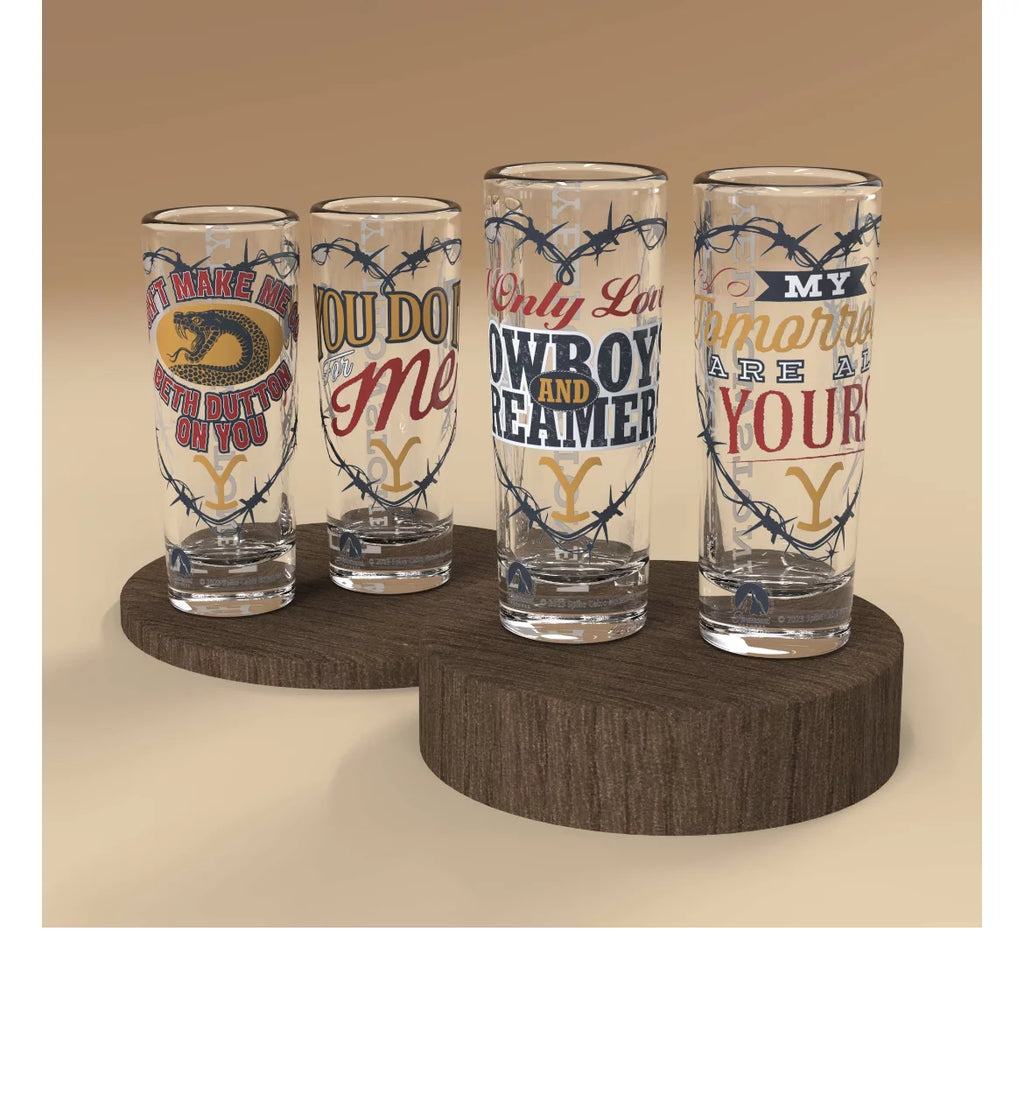 2 Ounce 4-piece Mini Glass Set J213