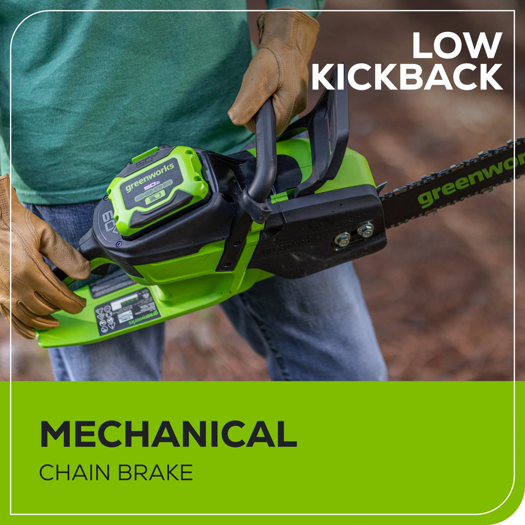 60V Brushless Chainsaw with Battery & Charger Q725173