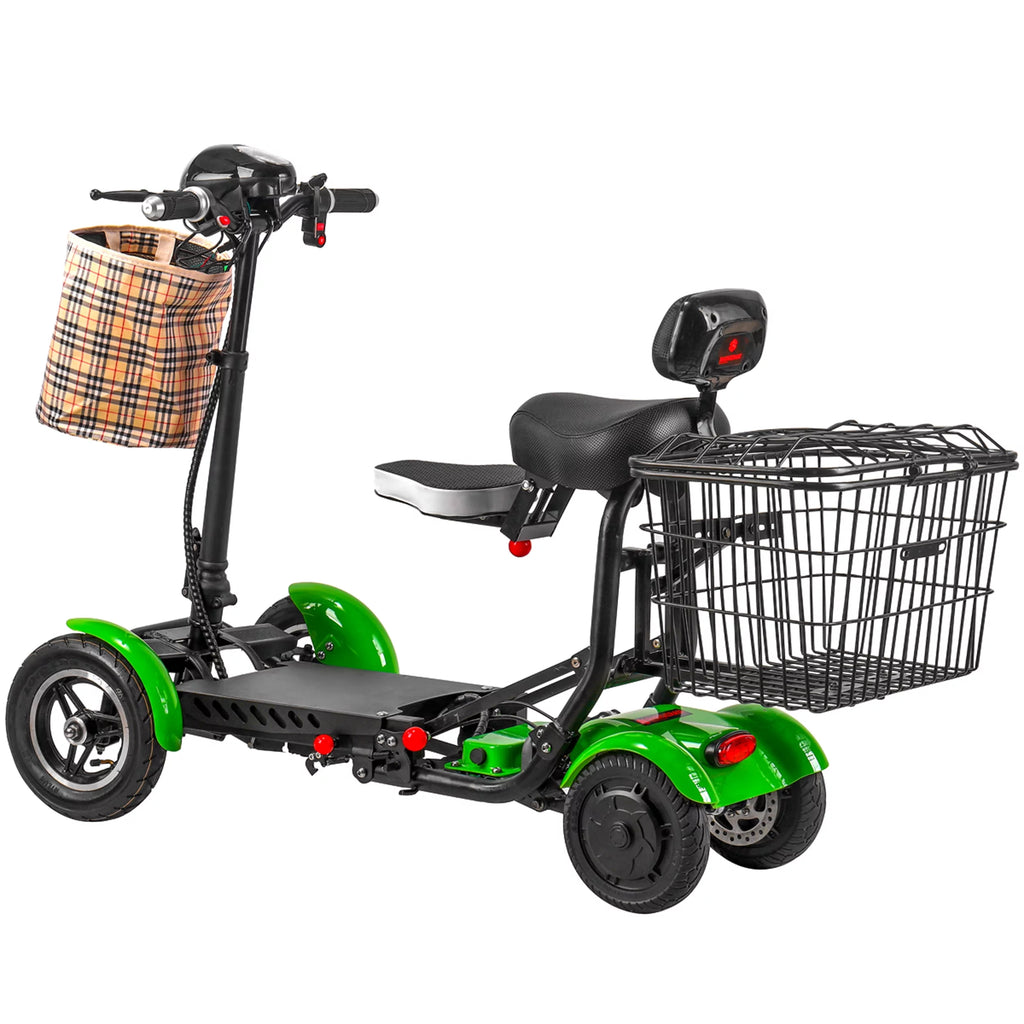 Blue 4 Wheel Foldable Electric Mobility Scooter F197902