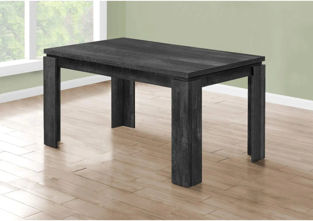 Black Wood-Look Dining Table Y6473