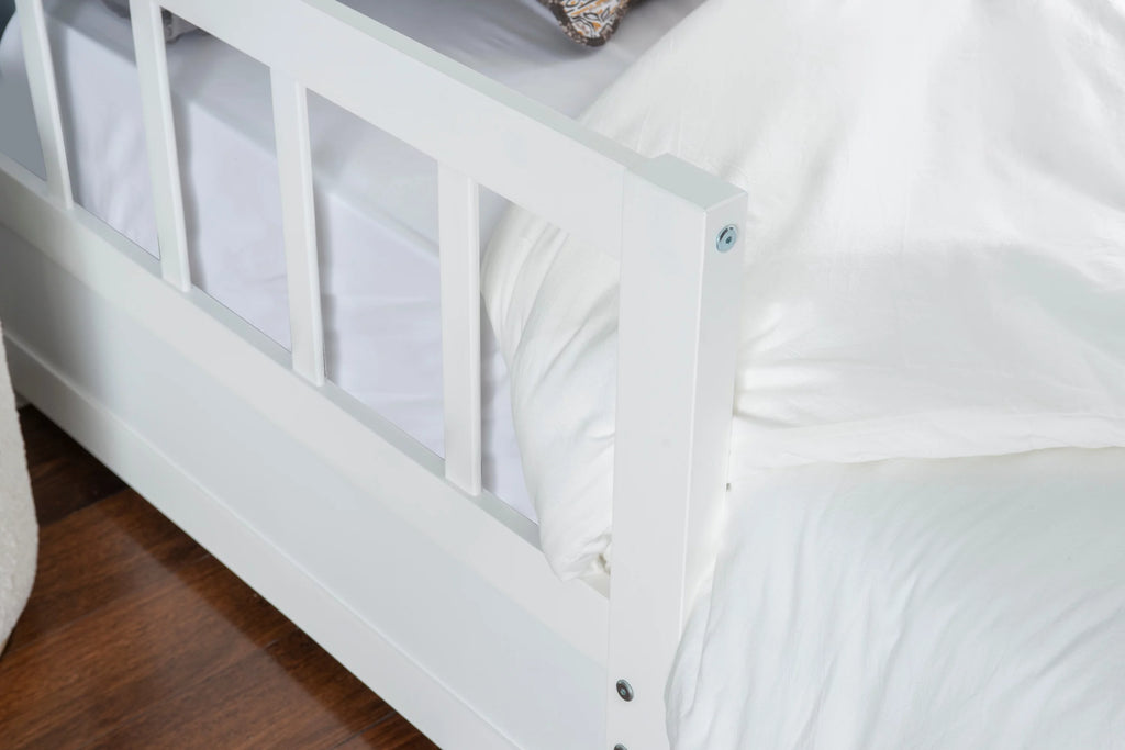 White 2-Drawer Convertible Twin to King Daybed X56931