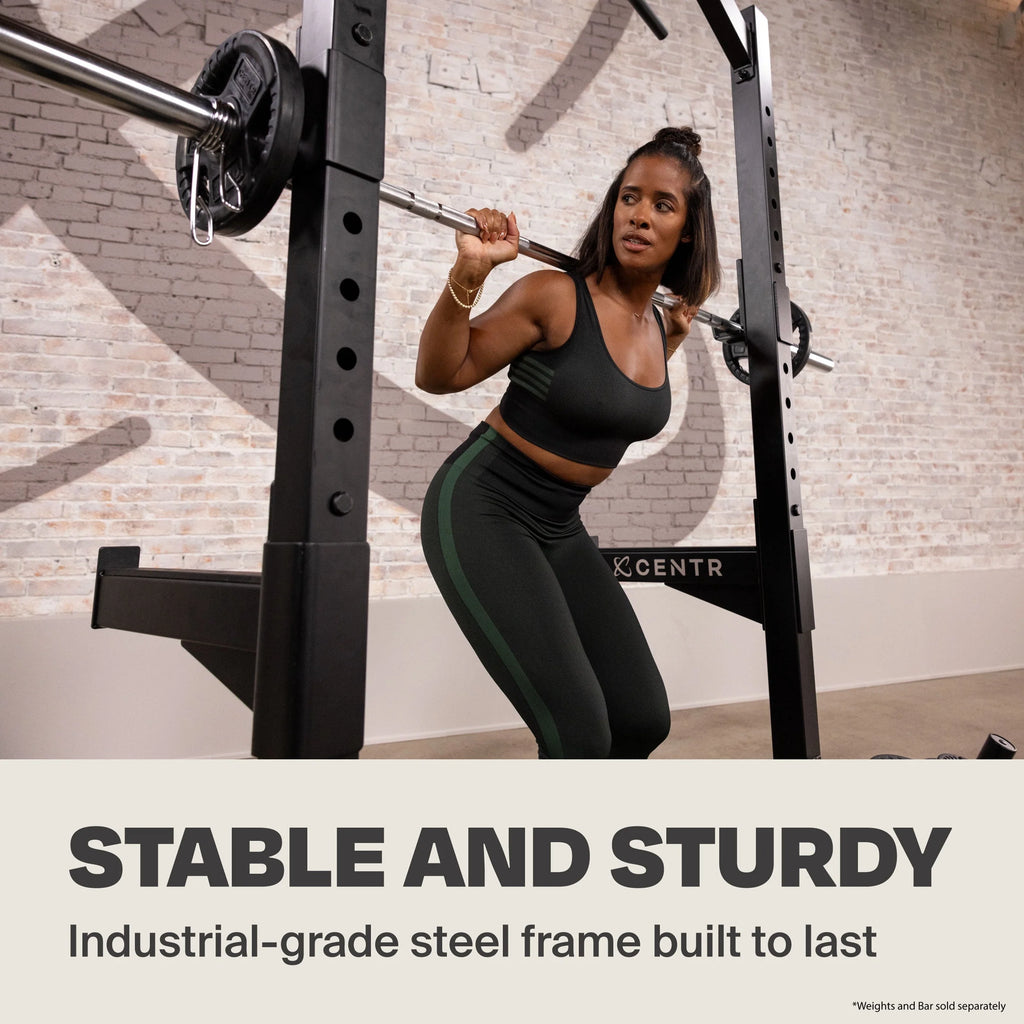 Half Rack Pull-up Bar Power Cage L363