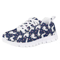 Sneakers for Girls Cartoon Alpaca Print Low Top Lace Up Size 12 N5658