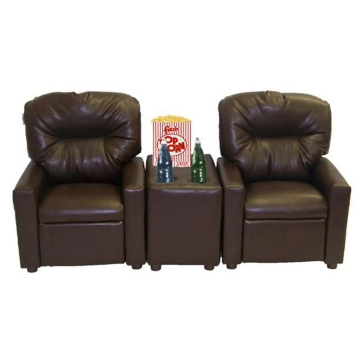Pecan Theater Seating Set A94484