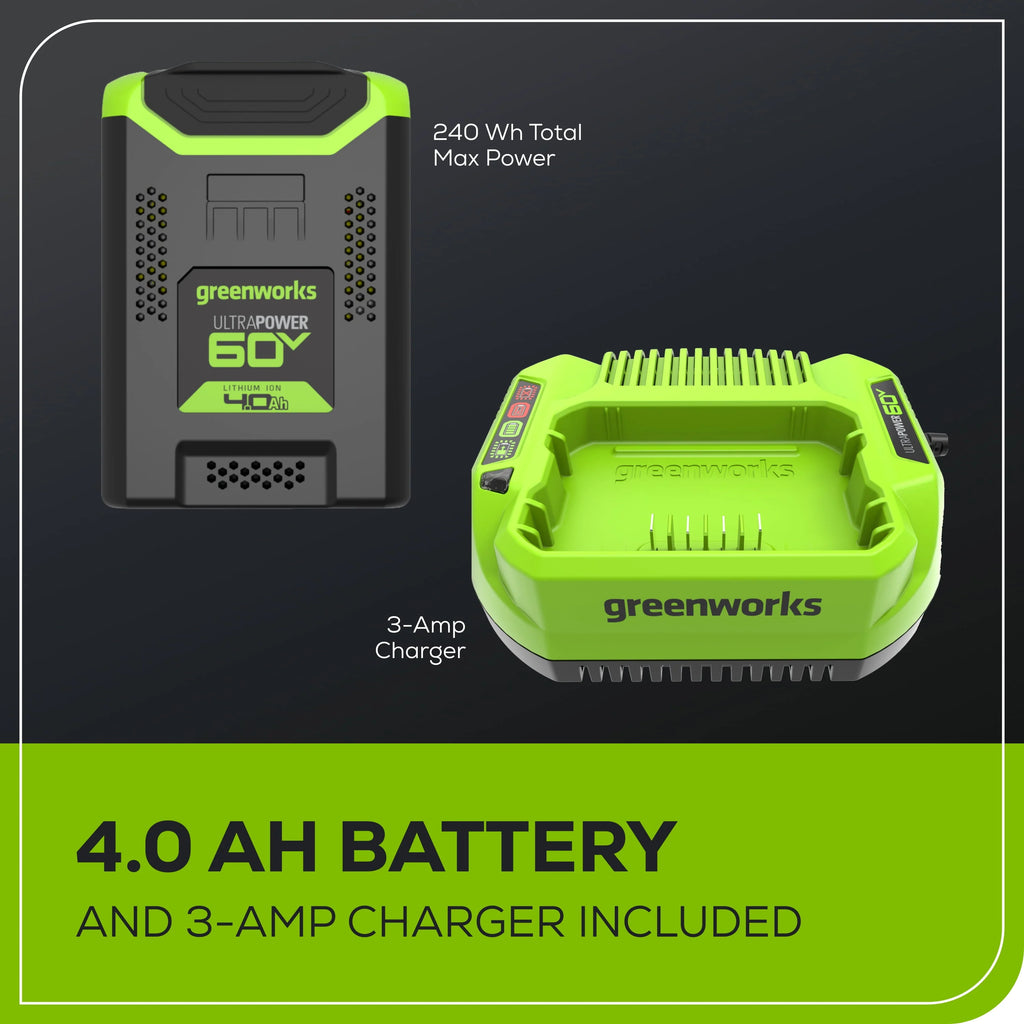 60V Brushless Chainsaw with Battery & Charger Q725173