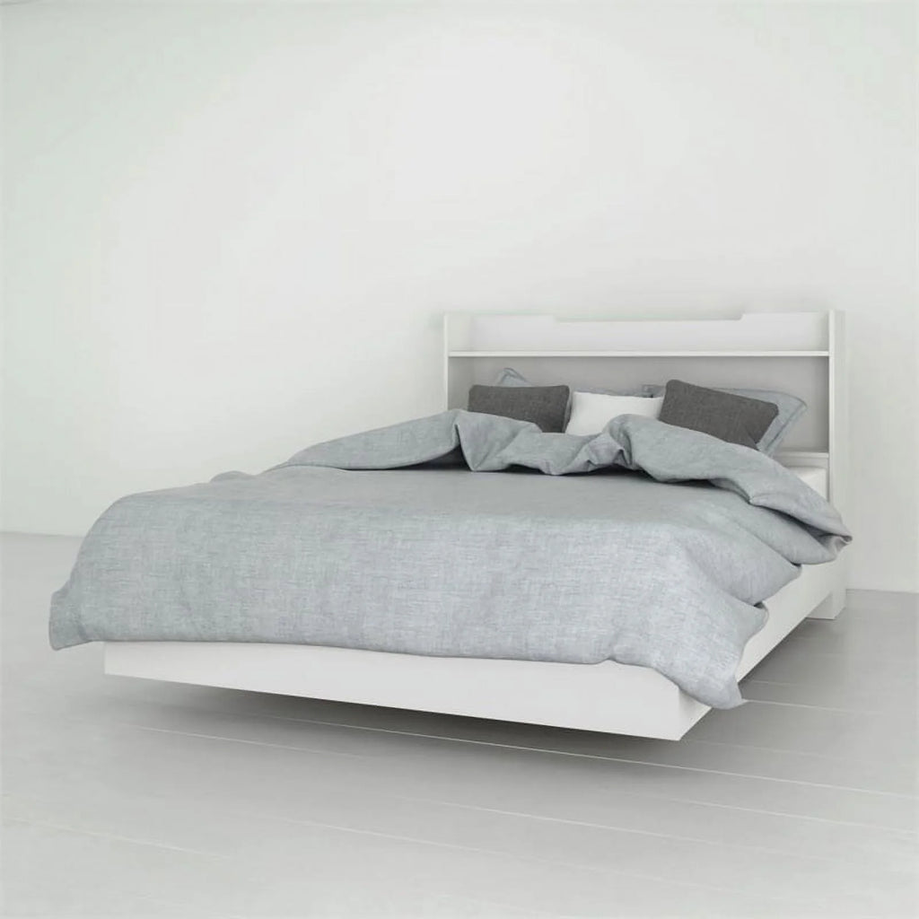 White 2 Piece Full Size Bedroom Set U21518