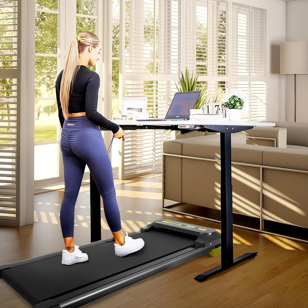 Portable Mini Treadmill with Remote Control Black G603