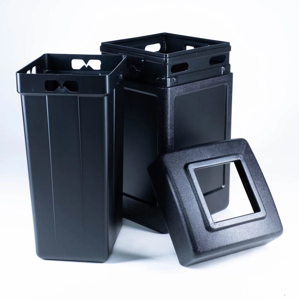 38 gal. Square Commercial Trash Can A799