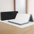 Queen Size 4 inch Foldable Memory Form Mattress with Storage Bag V299390