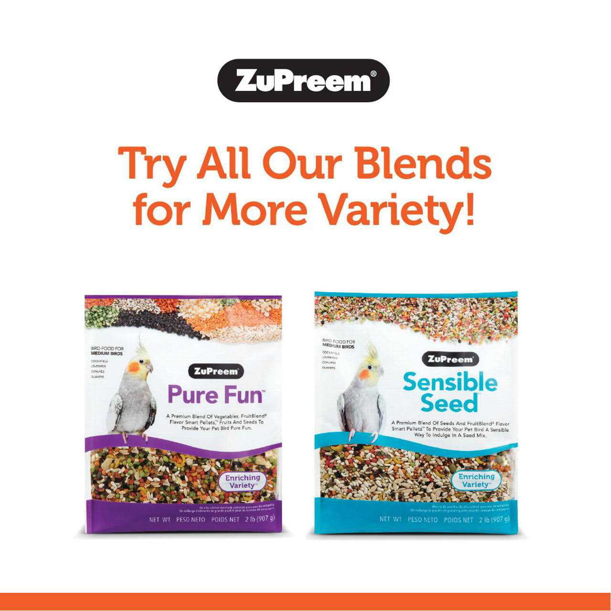PastaBlend Food for Medium Birds D672123