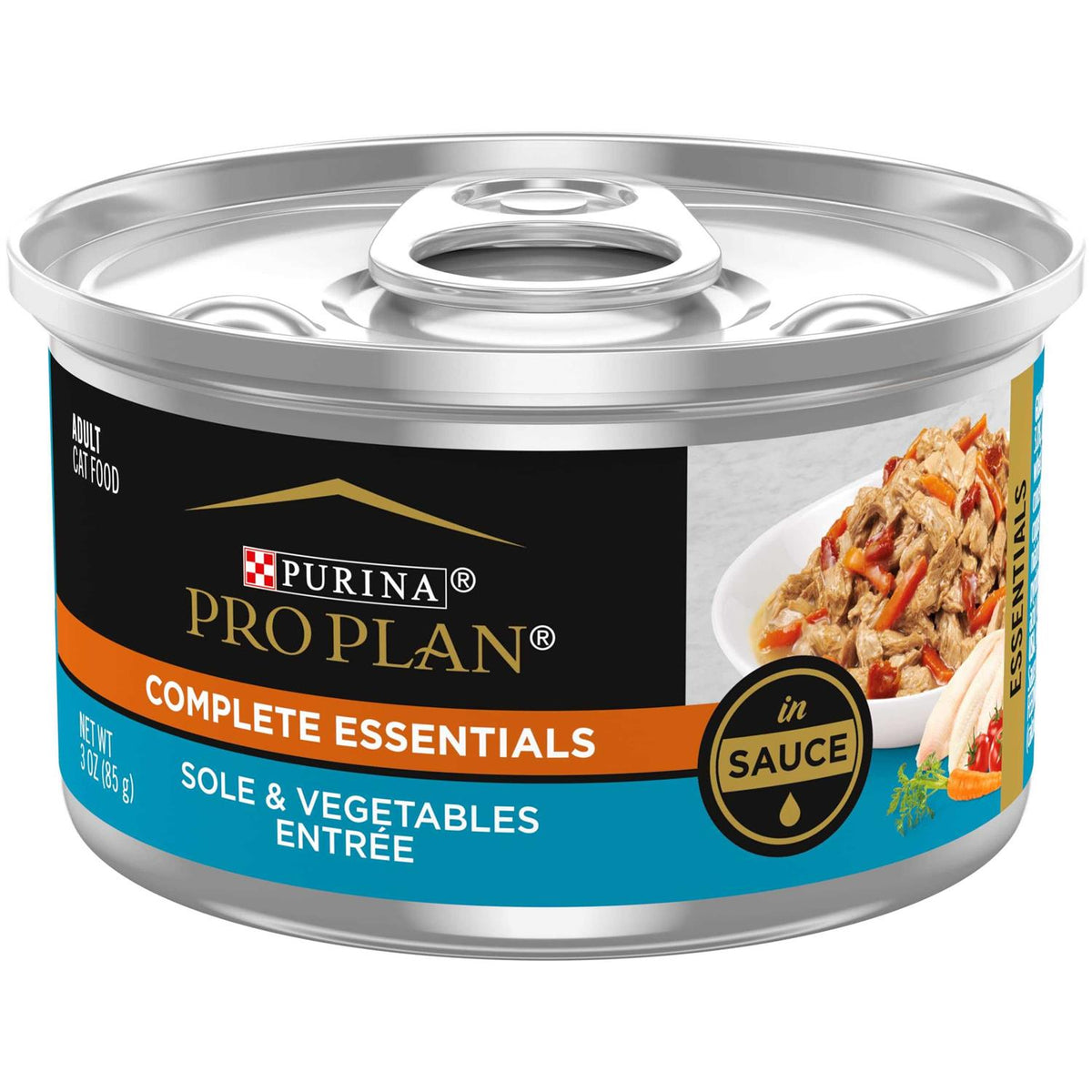 Wet Sole & Vegetable Entree in Sauce Cat Food D12058