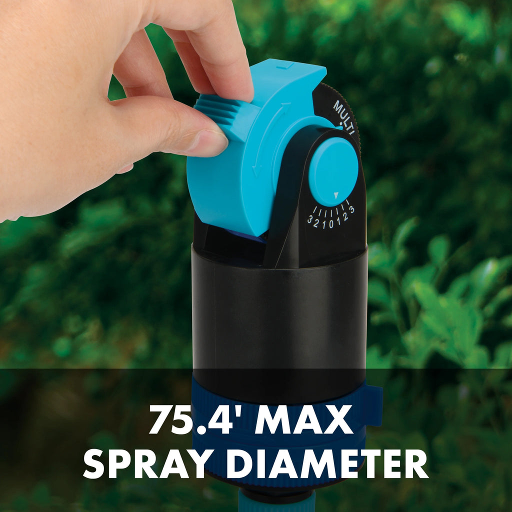 Telescoping Tripod Lawn & Garden Sprinkler, 6 Spray Patterns K9237