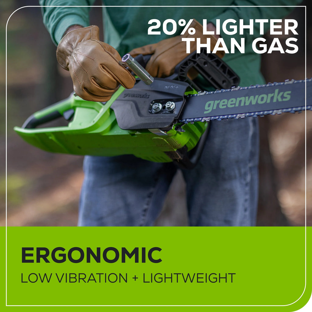 60V Brushless Chainsaw with Battery & Charger Q725173