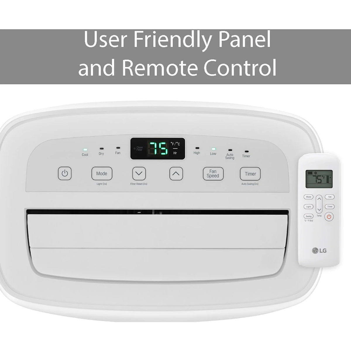 7,000 BTU Portable Air Conditioner with Remote B6755
