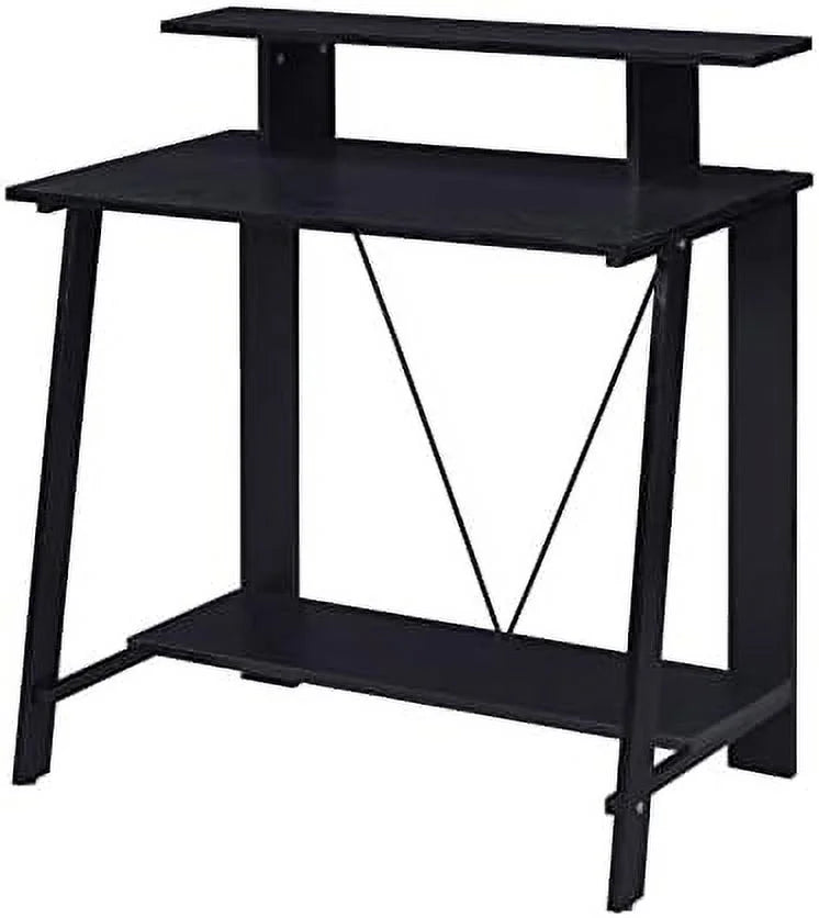 32'' Corner Computer Desk with Shelves E986