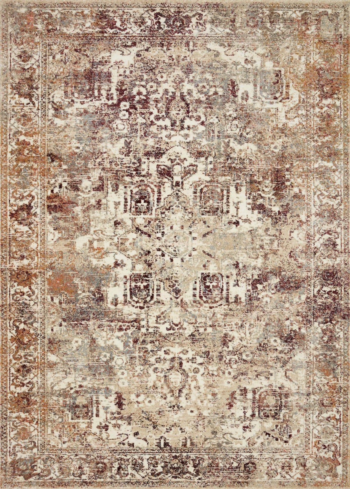 Ivory Multi 9'6 x 13' Rug T624581