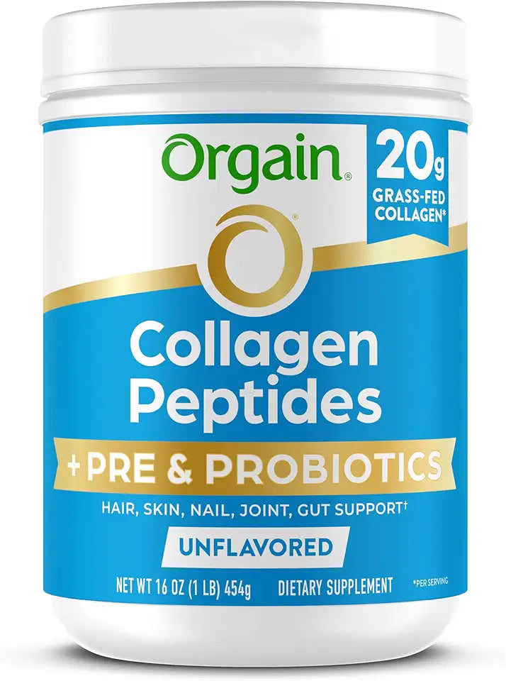 Hydrolyzed Collagen Peptides + Prebiotic & Probiotics Powder G1377