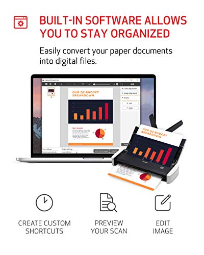 Portable USB Powered Duplex Document Scanner W944969