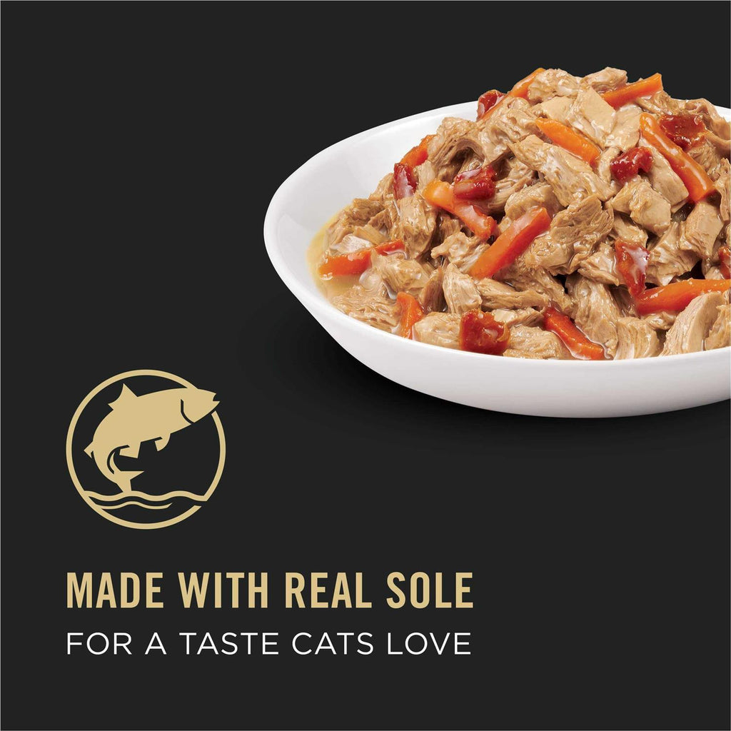 Wet Sole & Vegetable Entree in Sauce Cat Food D12058