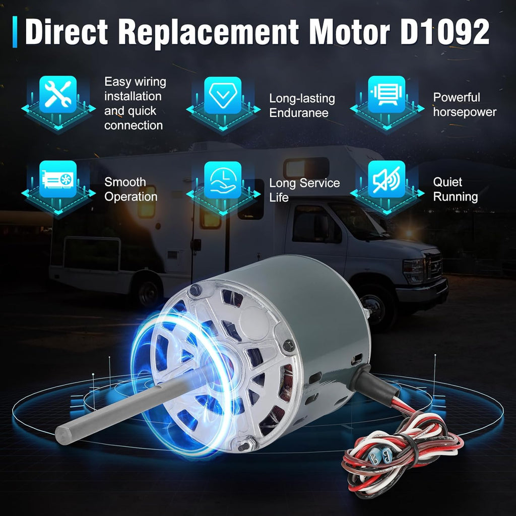 RV AC Fan Motor L10760