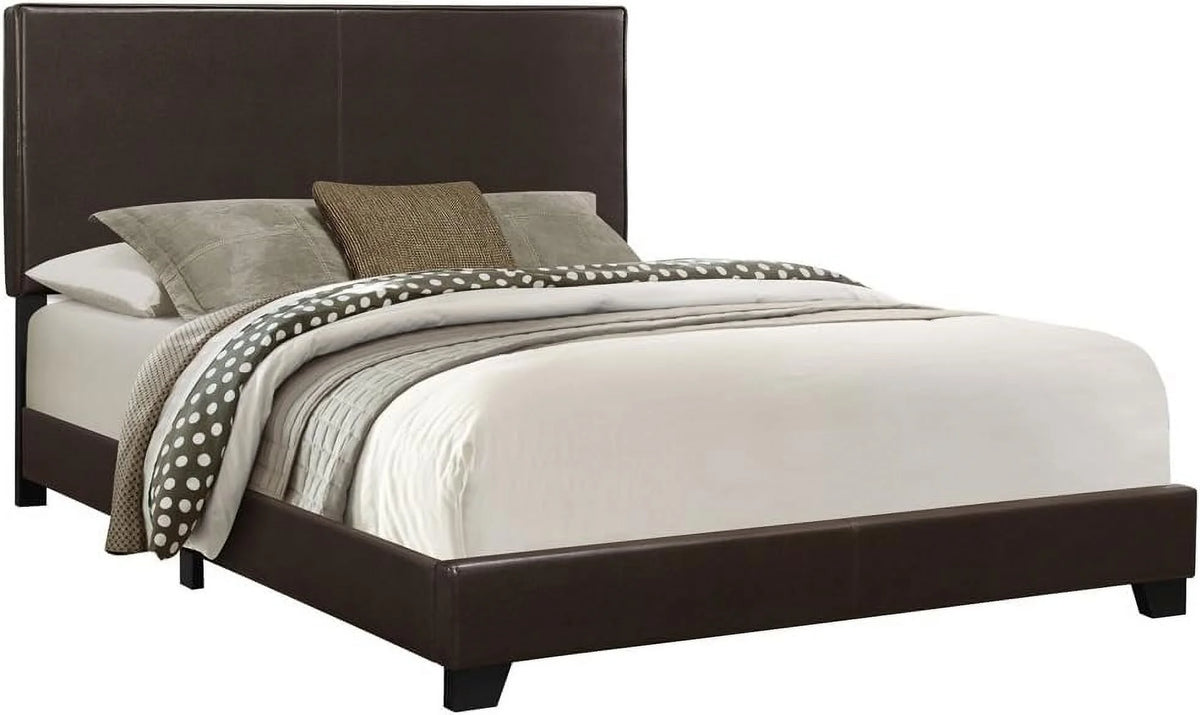 Dark Brown Queen Bed R7705