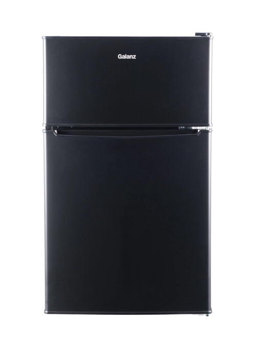 3.1 Cu ft Two Door Mini Fridge with Freezer D417755