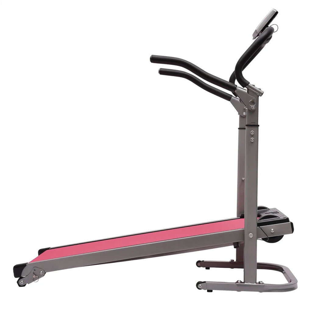 Folding Treadmill with LED Monitor J978387