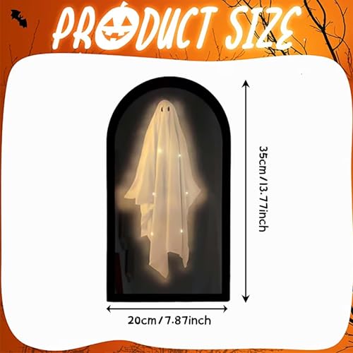 Halloween Haunted Mirror with Creepy Eyes X64431