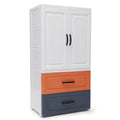 Plastic Drawers Dresser on Wheels H331245