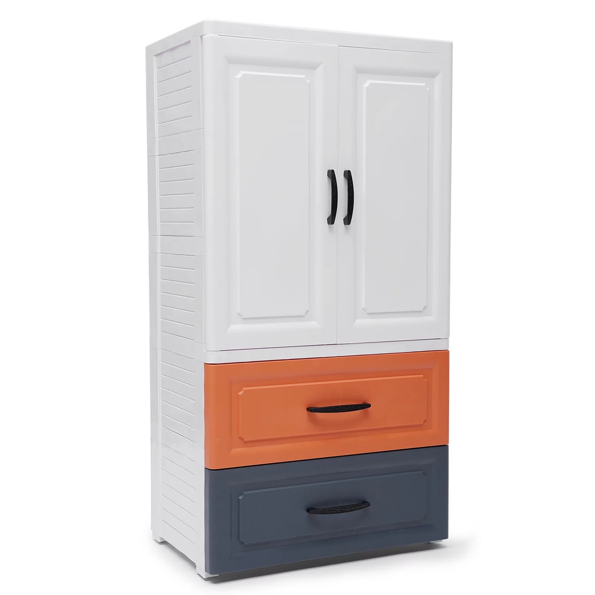 Plastic Drawers Dresser on Wheels H331245