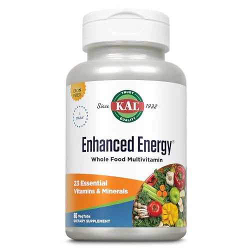 Once Daily Whole Food Multivitamin, Iron Free, 60 VegTabs K1727
