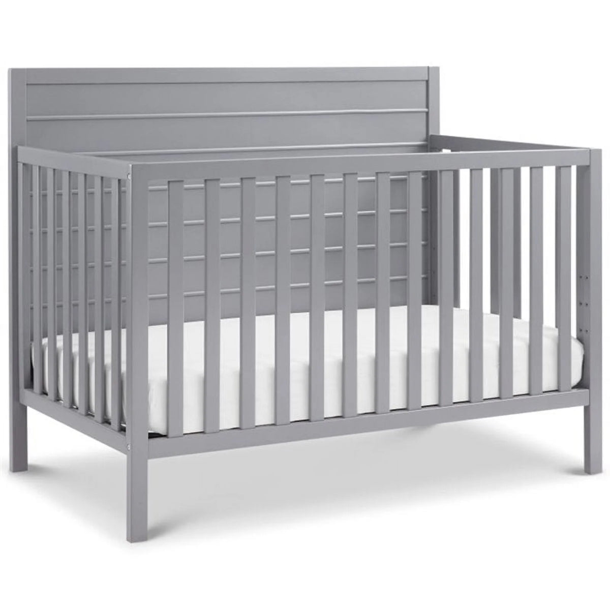 Gray 4 in 1 Convertible Crib E3423