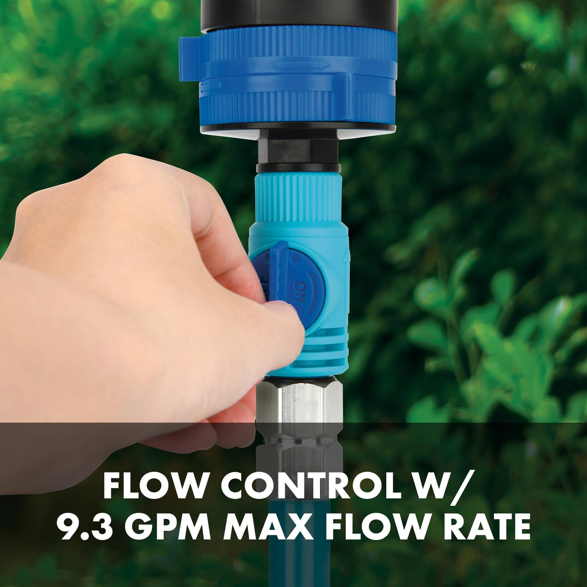 Telescoping Tripod Lawn & Garden Sprinkler, 6 Spray Patterns K9237