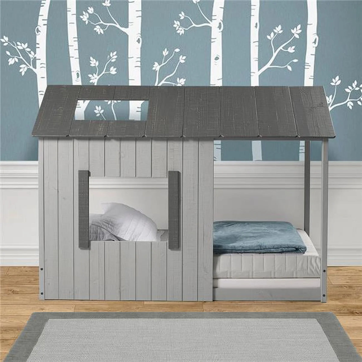 Kids House Bed Twin Size Q803621